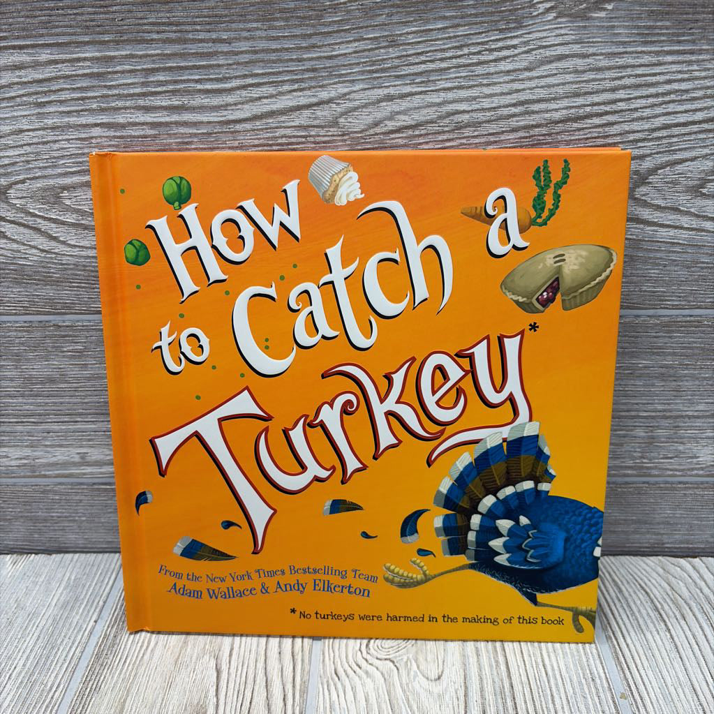 How To Catch A Turkey Hardcover Book
