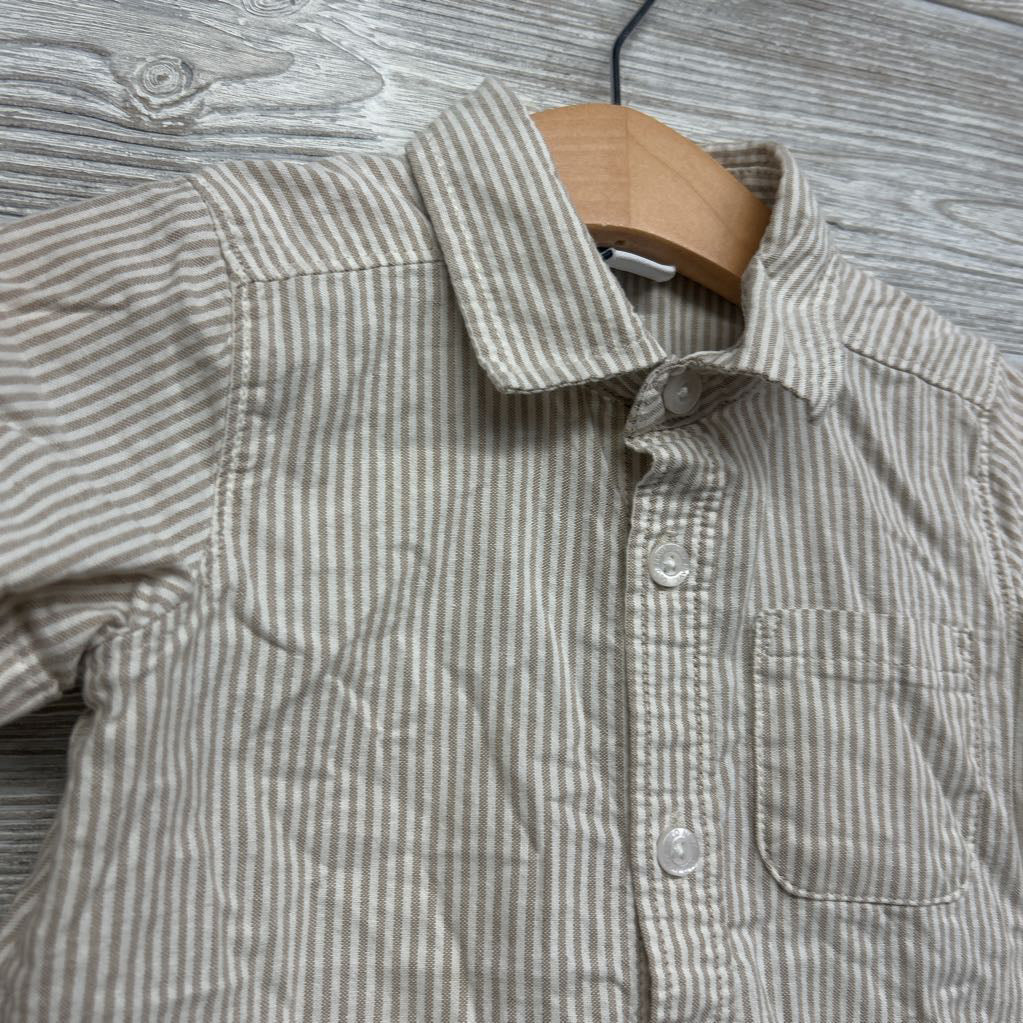 Button Up Shirt Stripes 18-24M