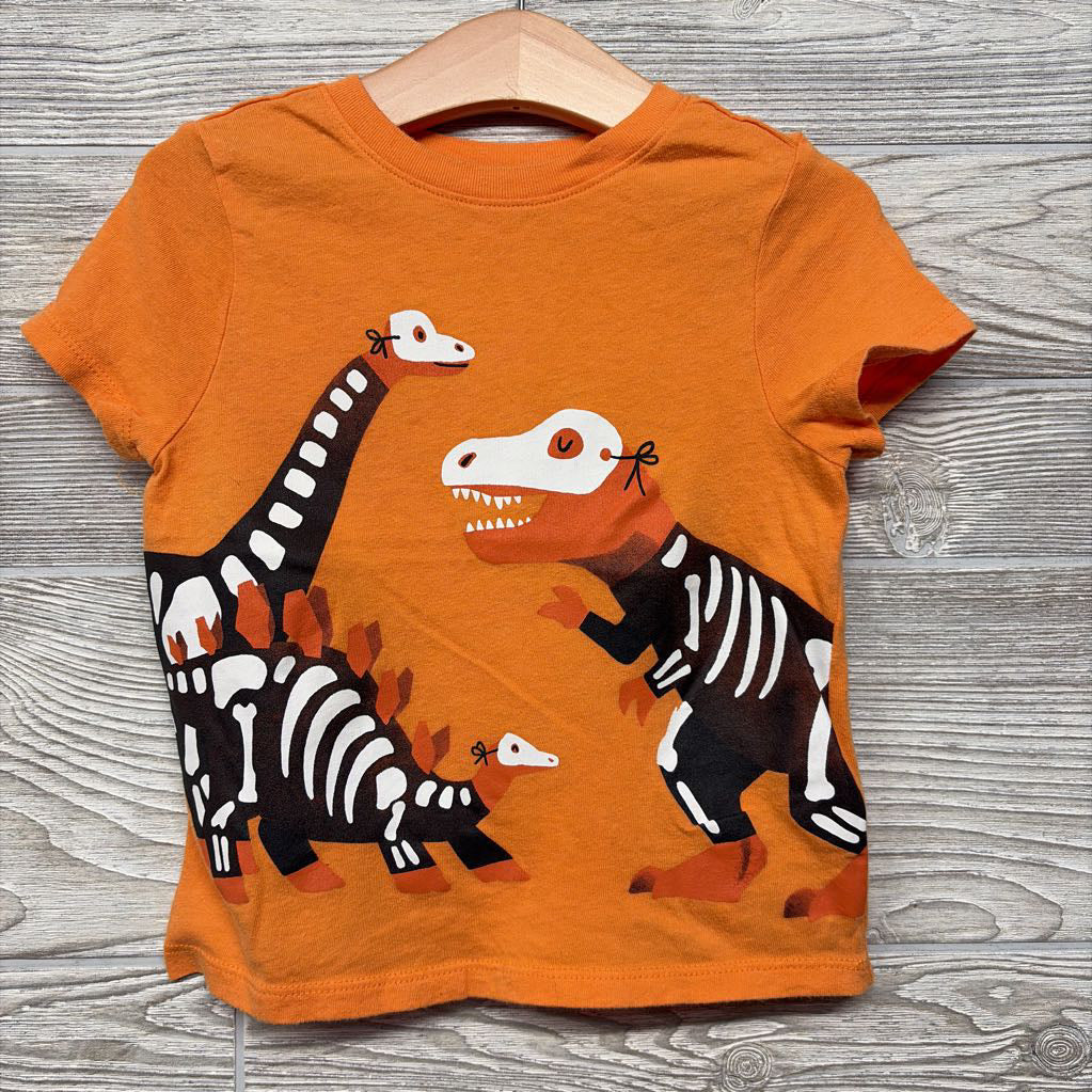 Shirt Skeleton Dinosaurs 2t