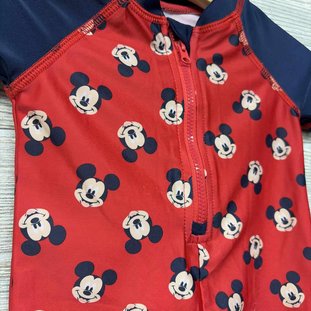 Mickey Mouse Swim Outfit 6-9M