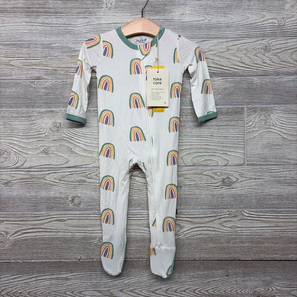 NEW Bamboo Sleeper Rainbows 6-12M