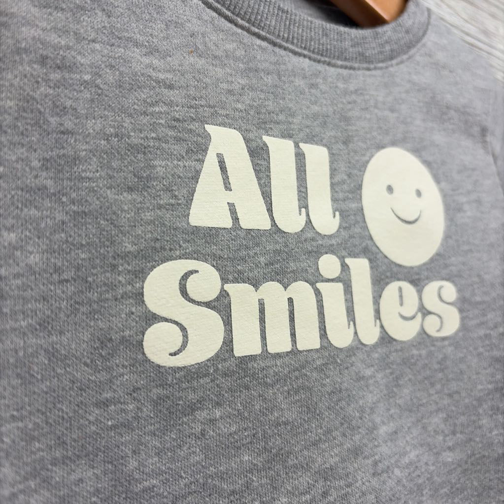 Crewneck All Smiles 3t