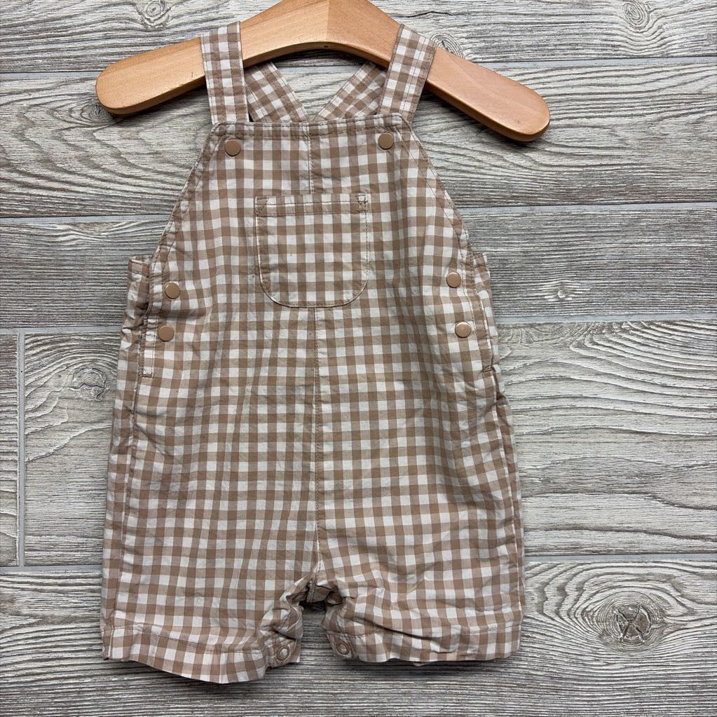 Gingham Shortalls 9M