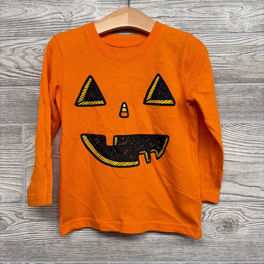 LS Shirt Pumpkin 3t