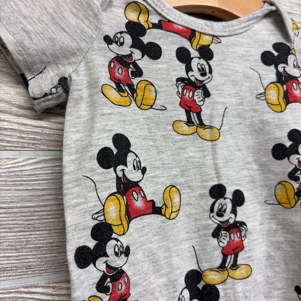 Shorty Romper Mickey Mouse 0-3M