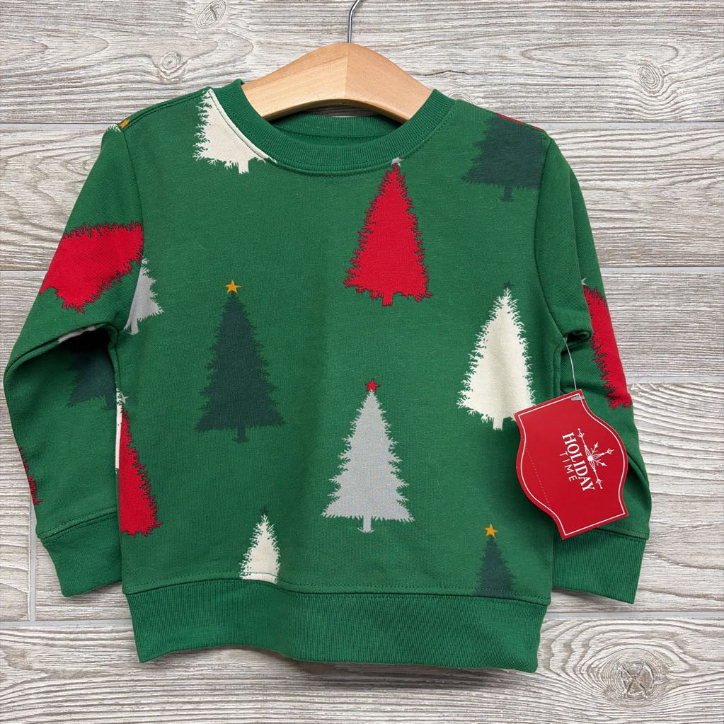 NEW Crewneck Christmas Trees 2t