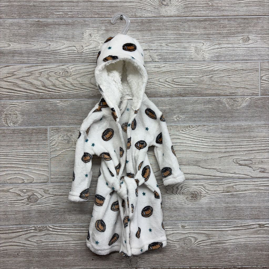 Plush Robe Footballs 0-9M