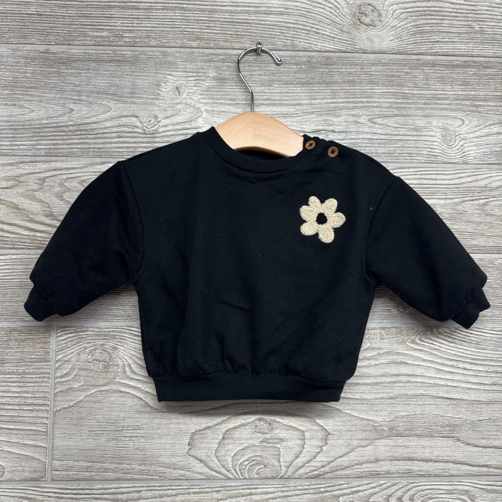 Crewneck Flower 3-6M