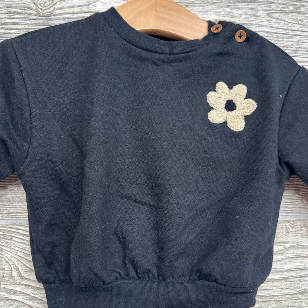 Crewneck Flower 3-6M