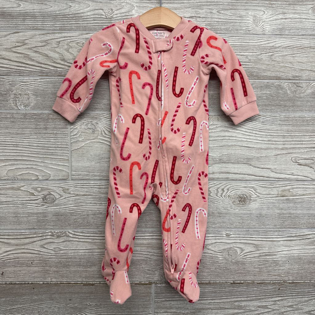 Blanket Sleeper Candy Canes 6-9M