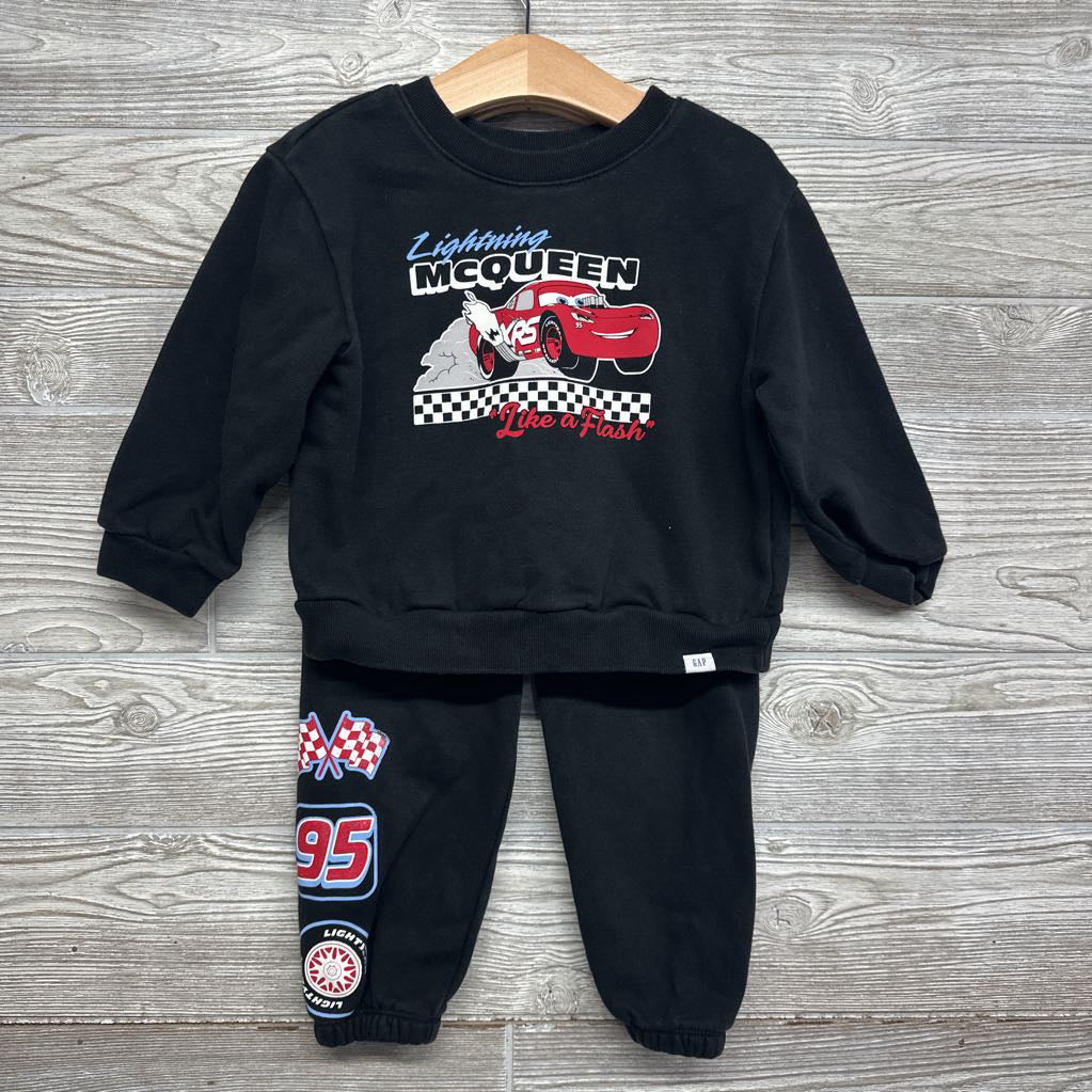 Crewneck Lightning McQueen Light A Flash & Jogger Sweatpants 3