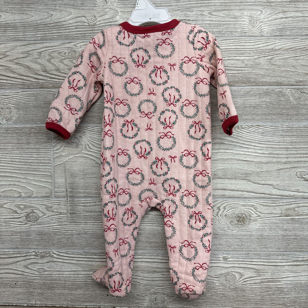 NEW Quilted Outfit Bows & Wreaths 3-6M