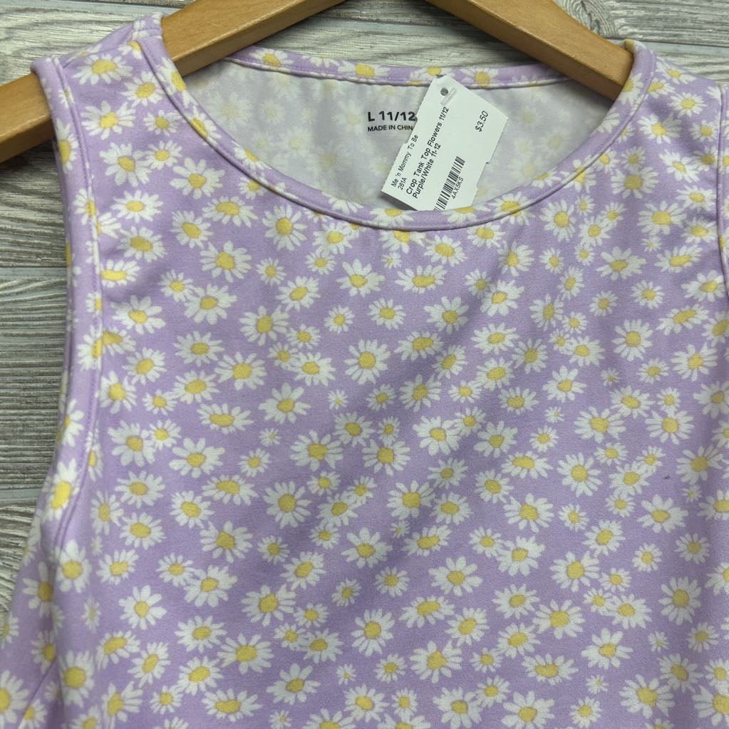 Crop Tank Top Flowers 11/12