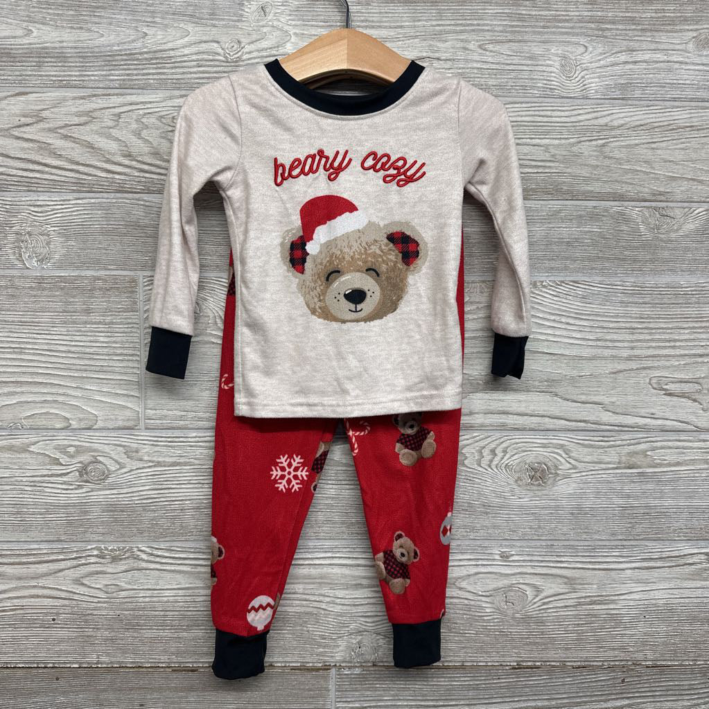 2 Pc LS PJs Beary Cozy Bears 3T