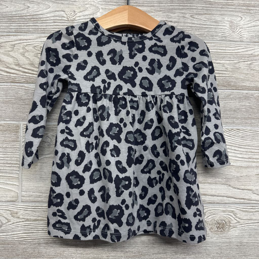 LS Dress & Bloomers Animal Print 18M