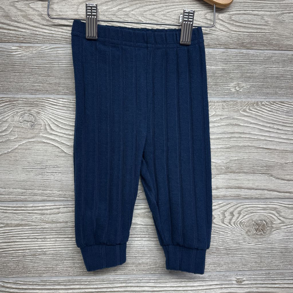 LS Ribbed Bodysuit Chest Pocket & Pants 3-6M