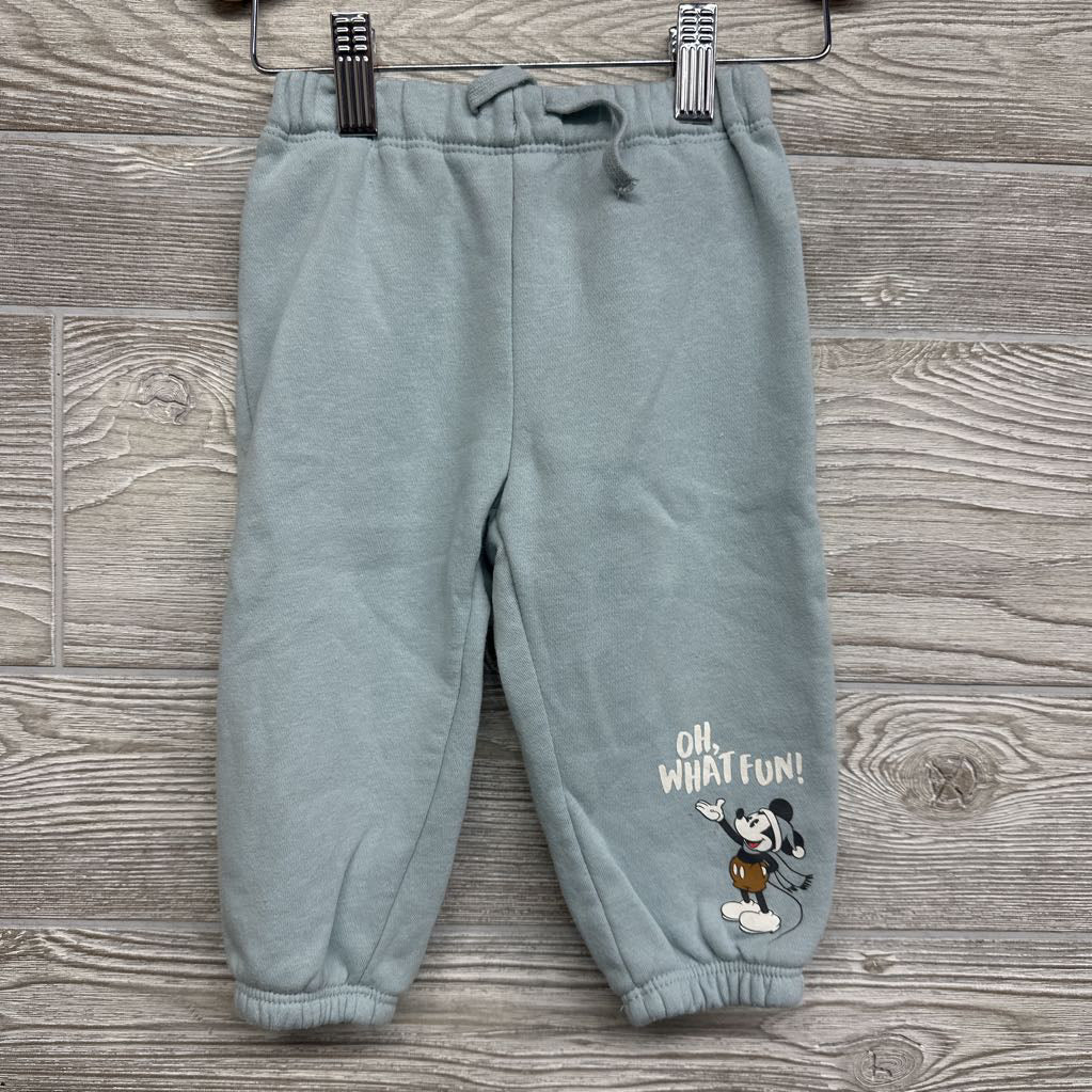 Crewneck Oh, What Fun! Mickey & Jogger Sweatpants 12M