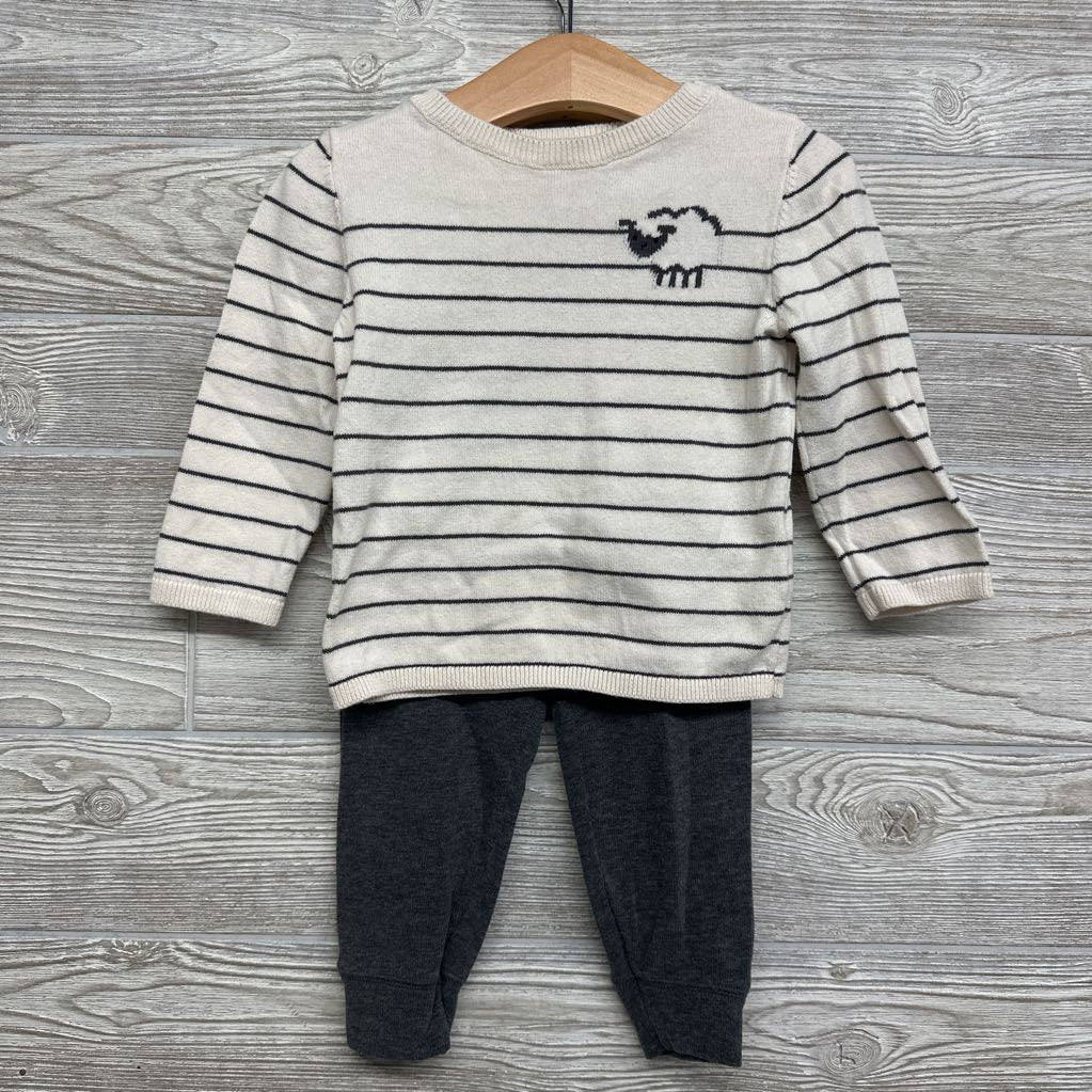Sweater Stripes Sheep & Pants 18M