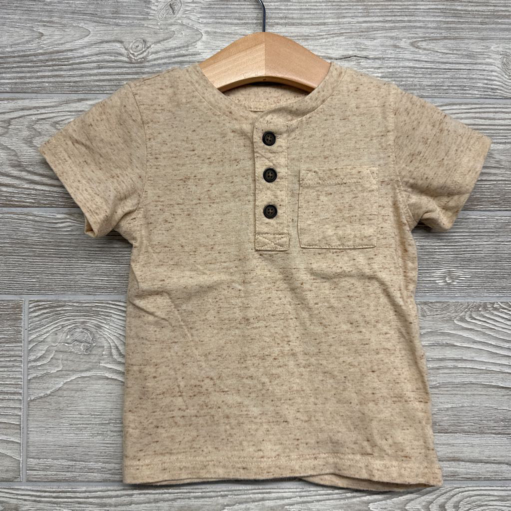 Henley Shirt Chest Pocket 12M