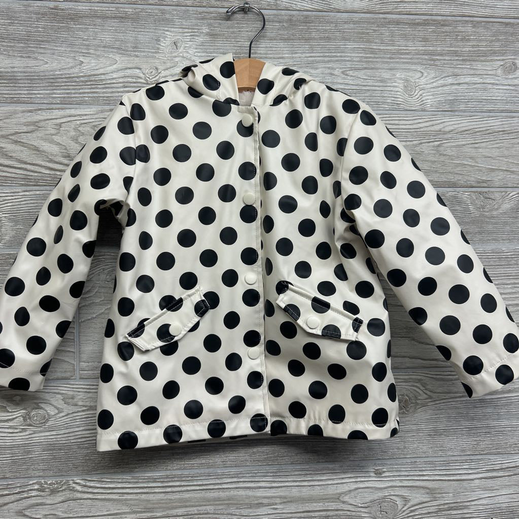Faux Fur Lined Rain Jacket 3t