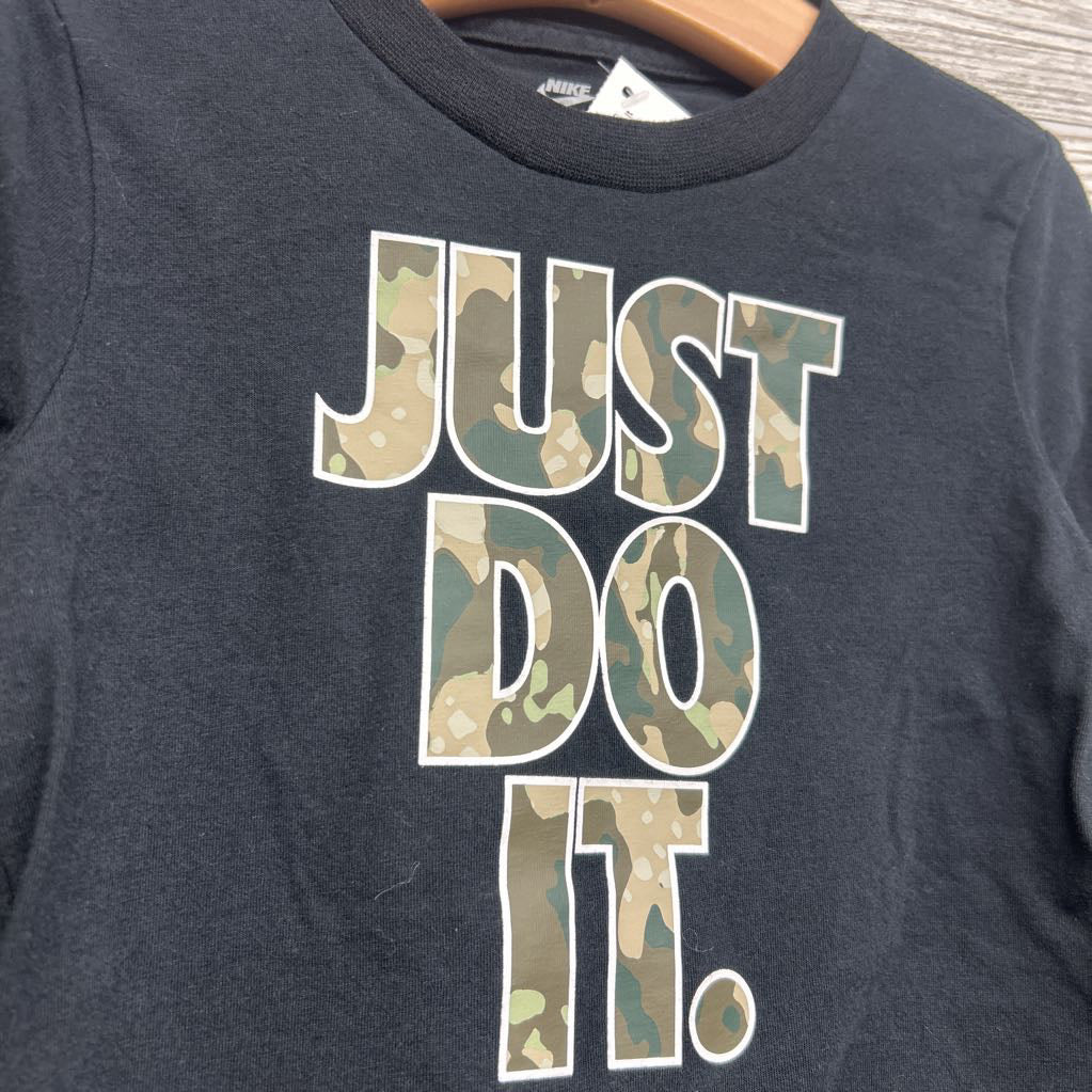 LS Shirt Camo Just Do It 3t