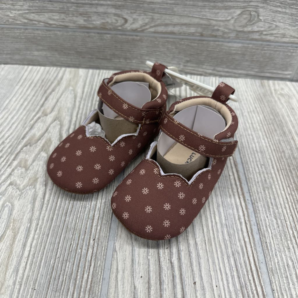 NEW Soft Sole Shoes Flowers 3c