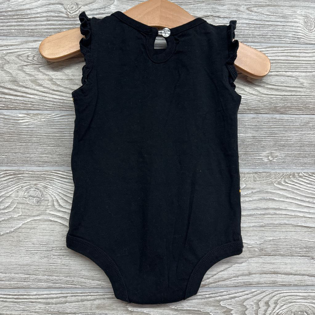 Flutter Sleeve Bodysuit Iowa Hawkeyes 6-12M