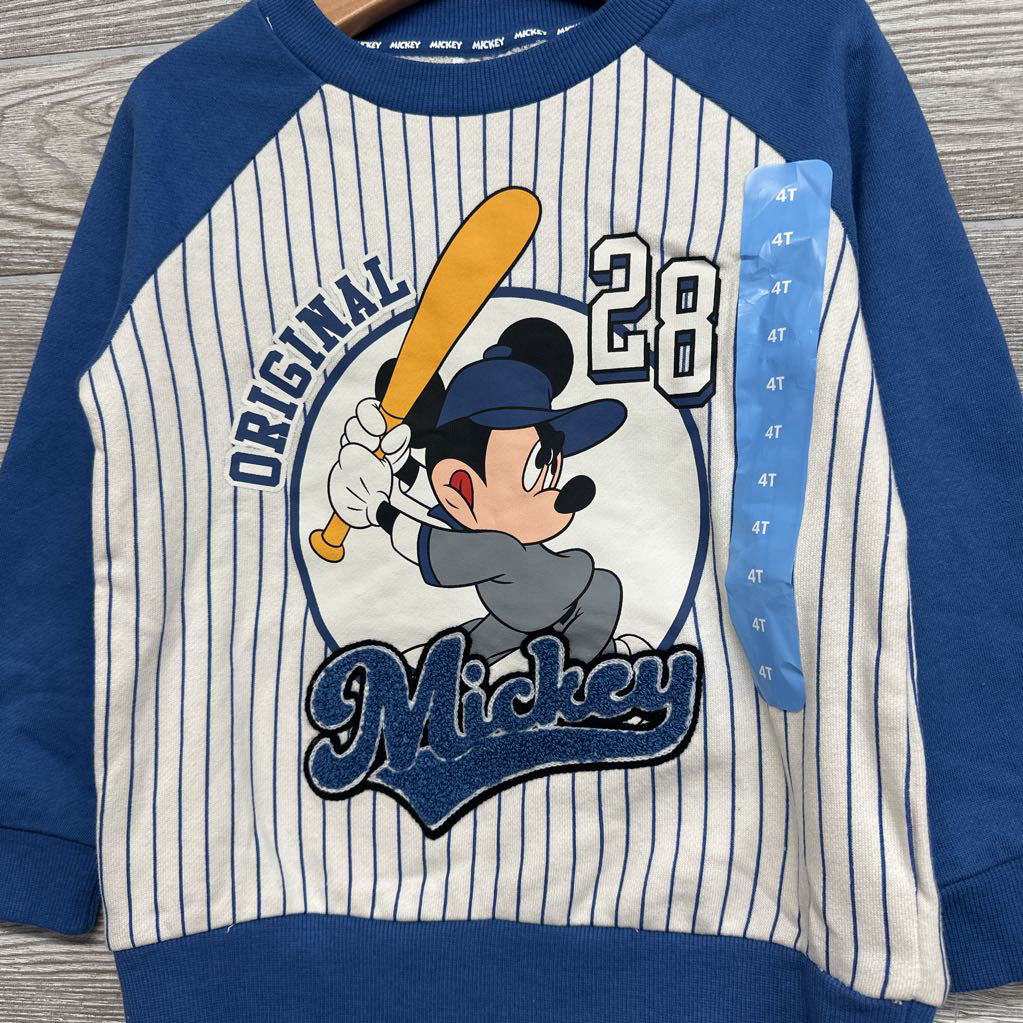 NEW Crewneck Mickey Mouse 4t