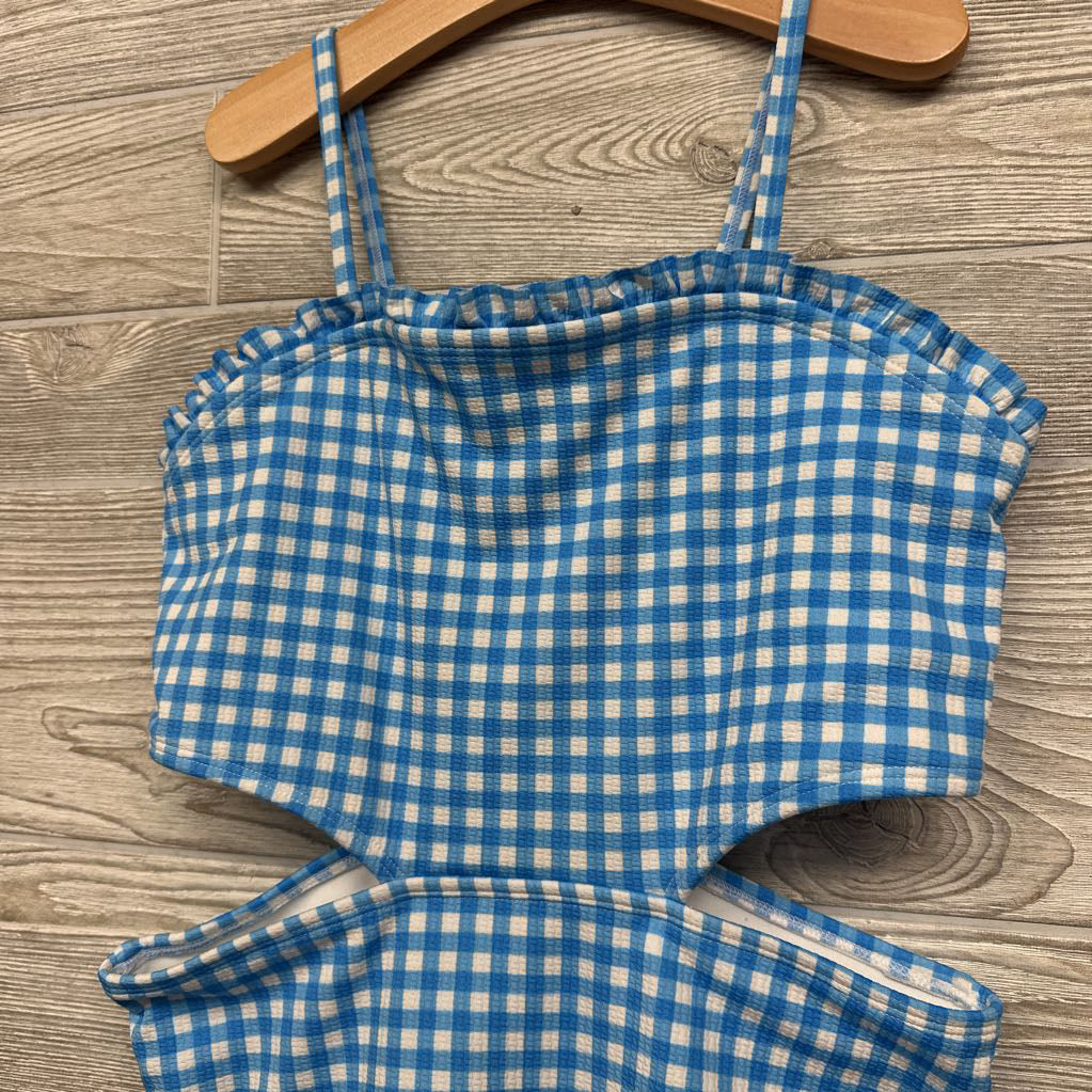 Gingham Swimsuit 10-12 Plus