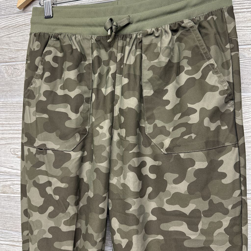 Jogger Drawstring Camo Pants 14-16