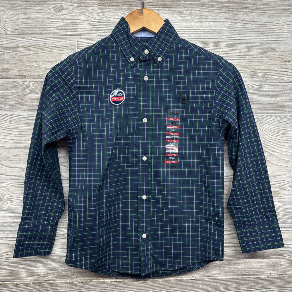 NEW Gingham Button Up Shirt 8