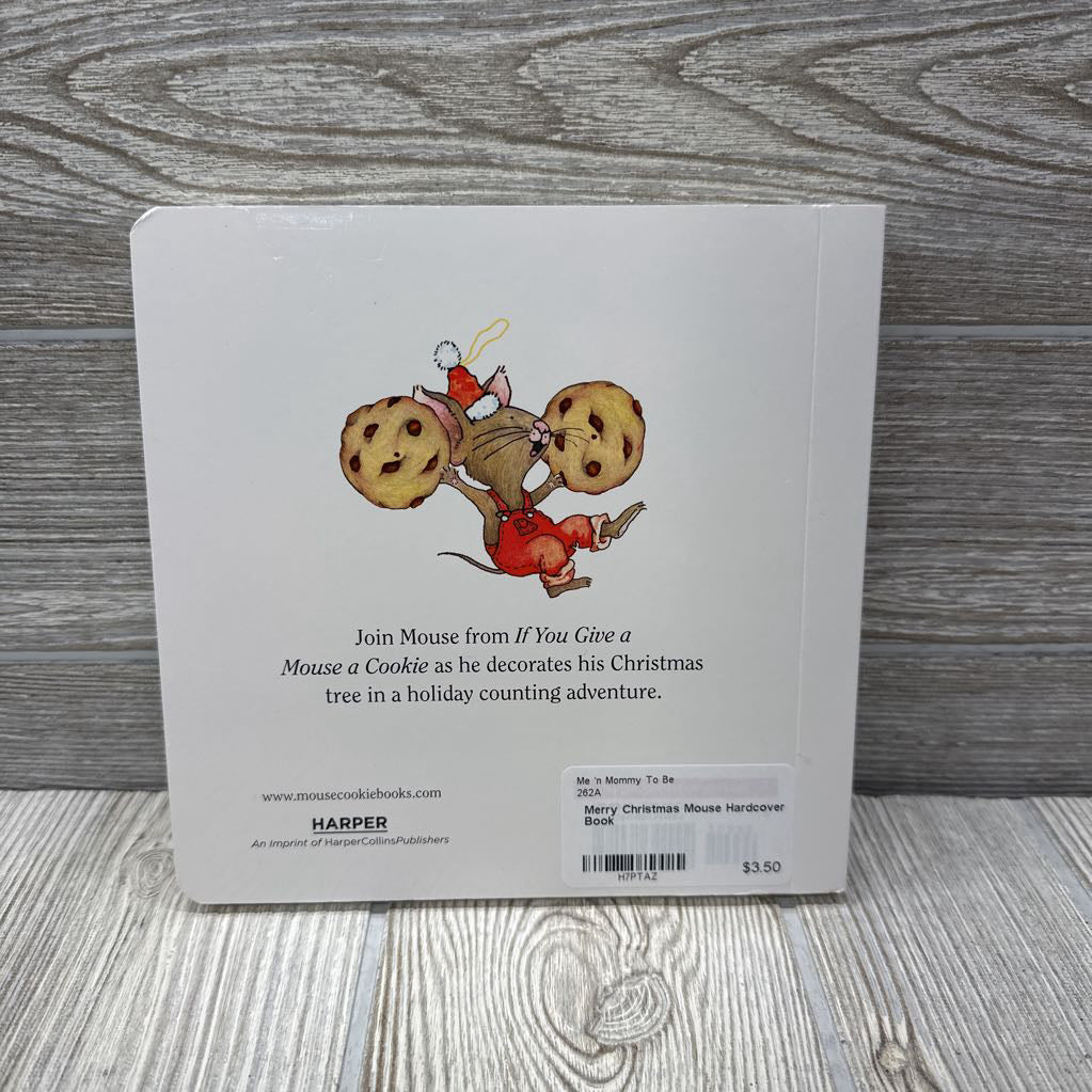 Merry Christmas Mouse Hardcover Book