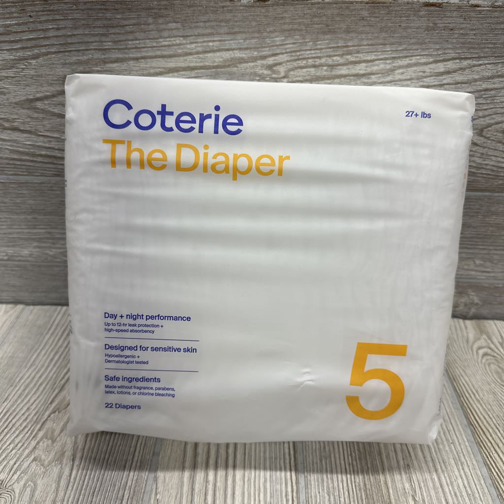 NEW 22 Pk Hypoallergenic Diapers