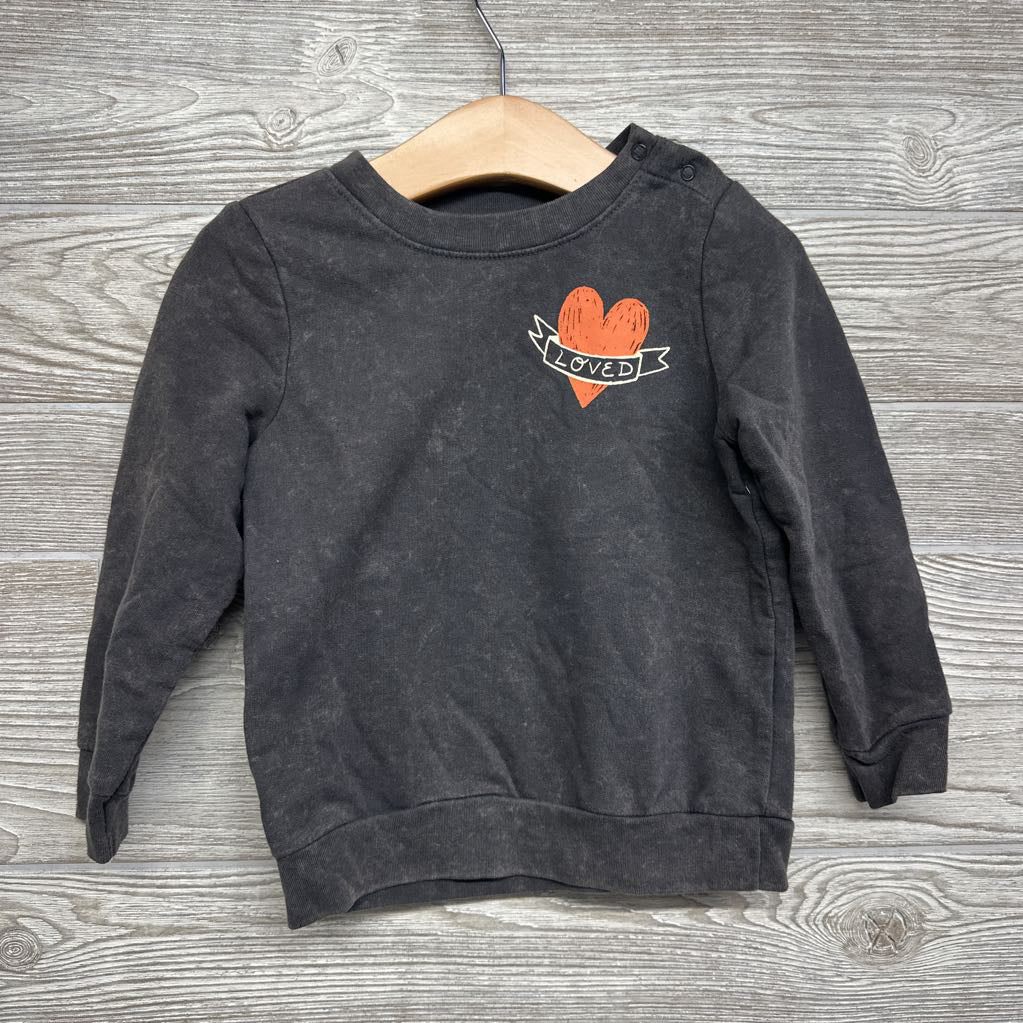Weathered Shirt Heart Loved 24M