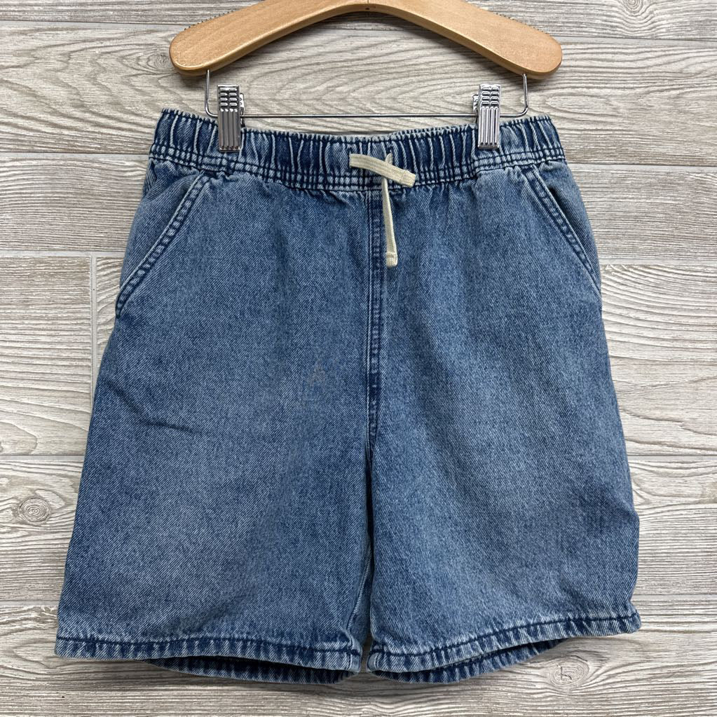 Denim Pull On Drawstring Shorts 10-12