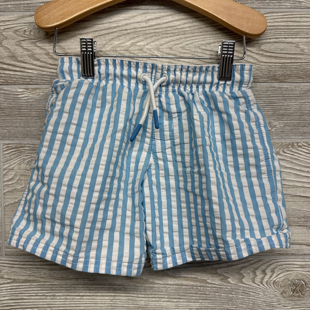 Seersucker Swim Trunks Stripes 5T