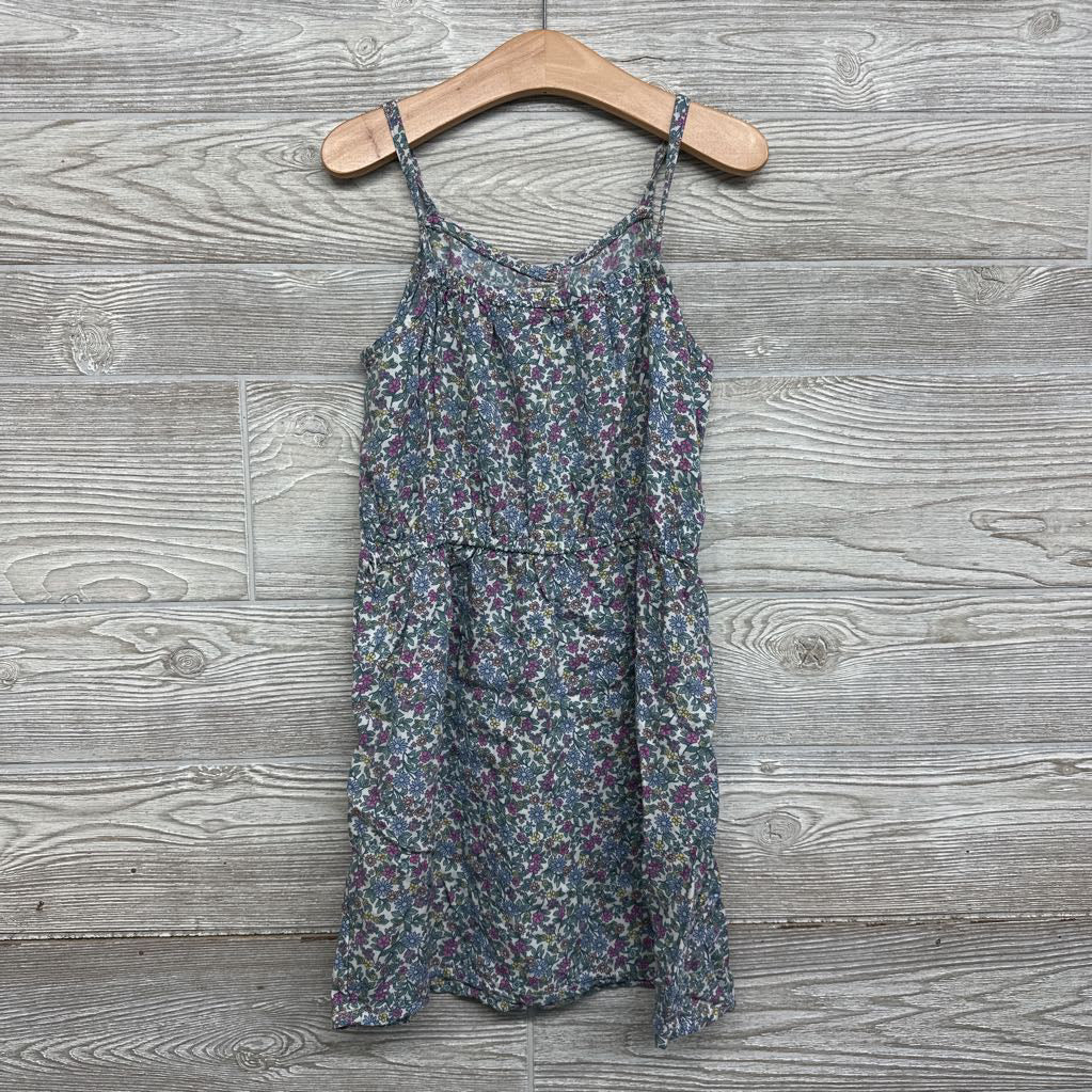 Tank Dress Flowers Buttons 8