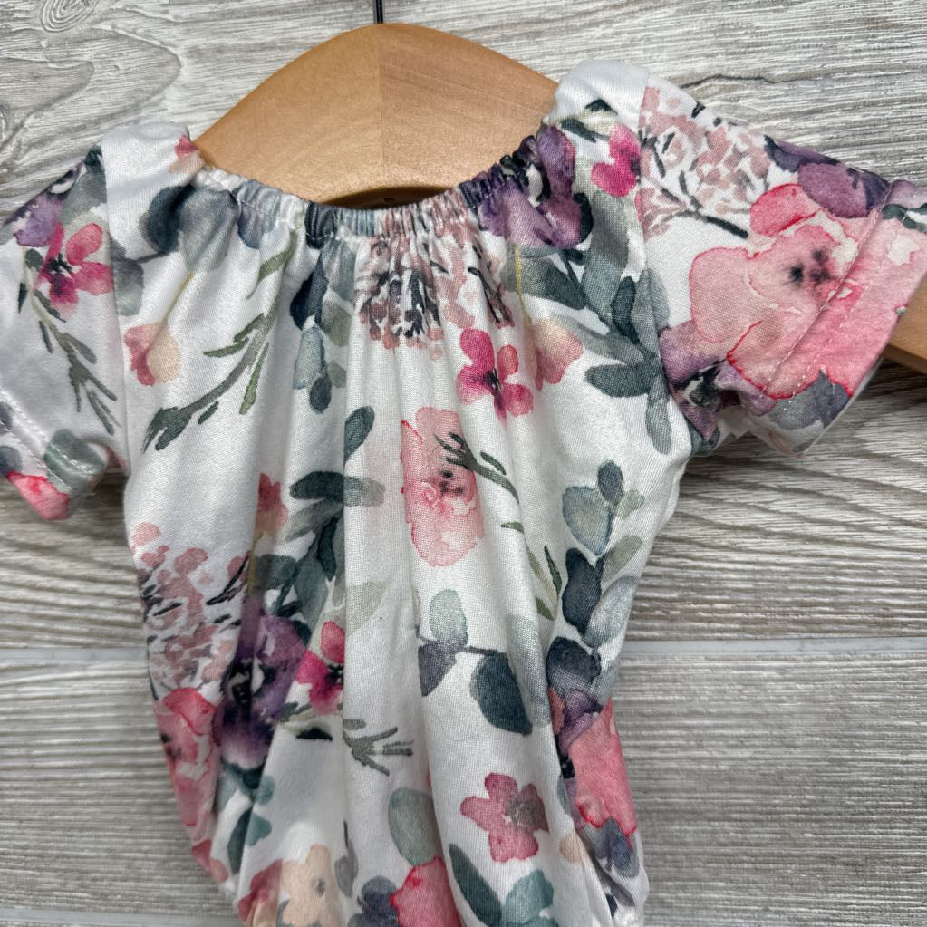 Bodysuit Leo Flowers 3-6M