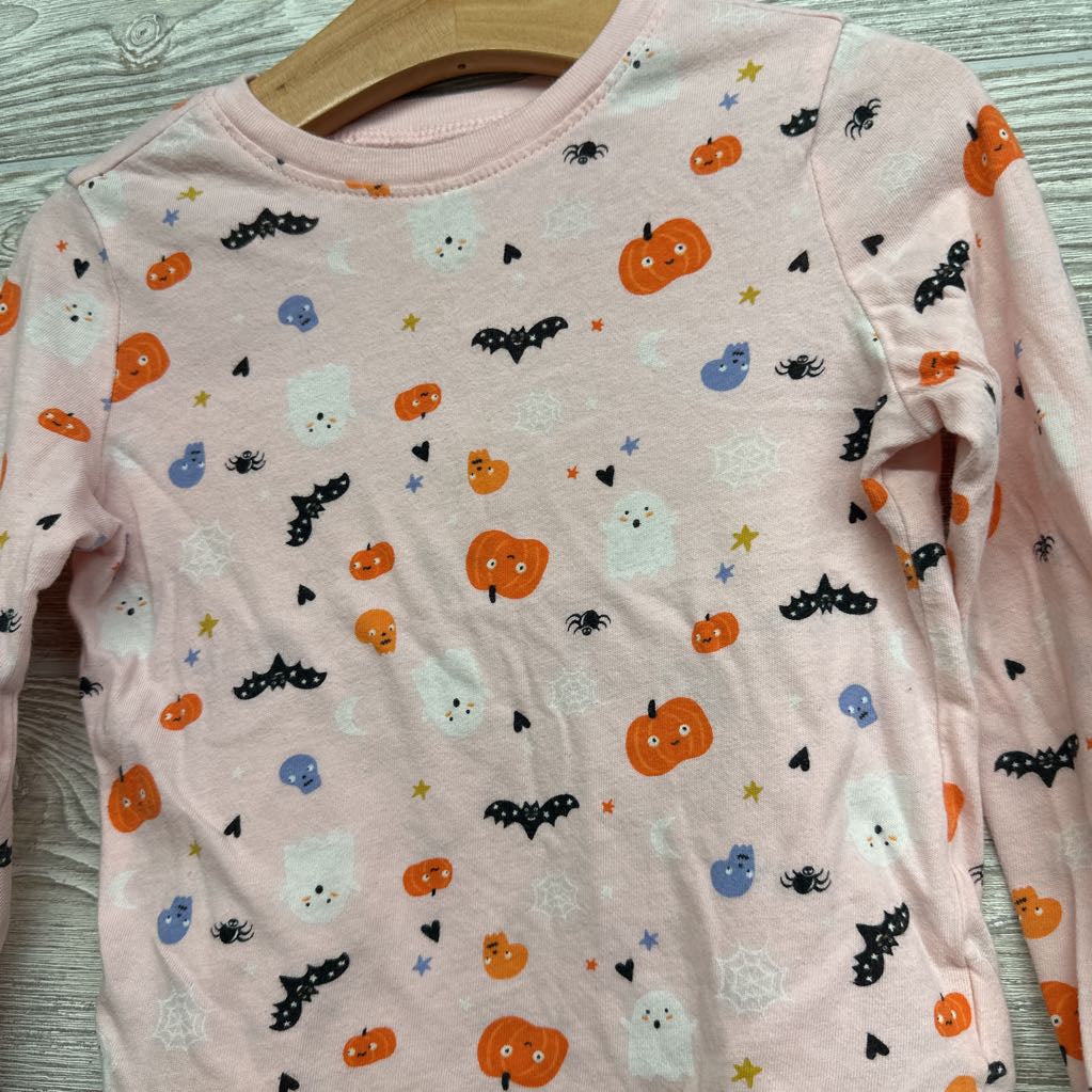 LS Shirt Pumpkins Bats Ghosts 4T