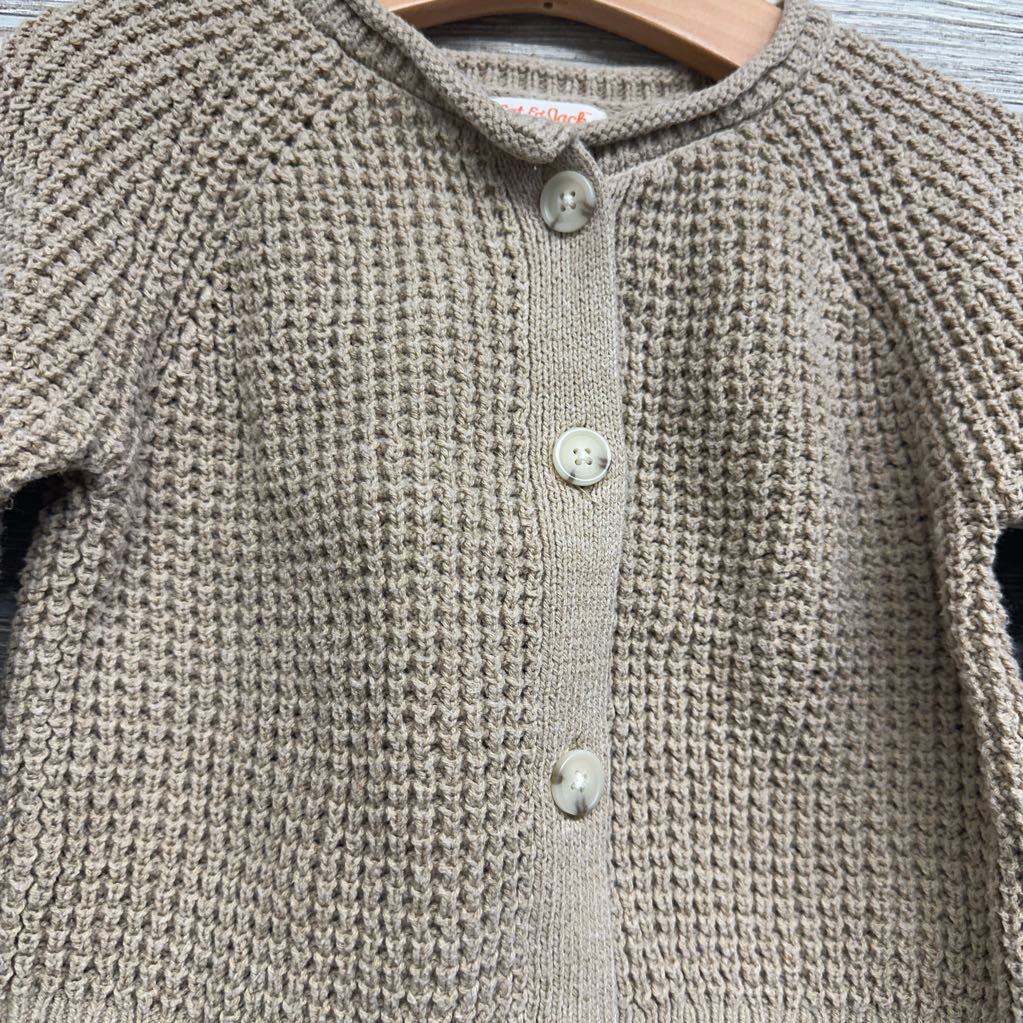 Chunky Knit Sweater Cardigan 4T