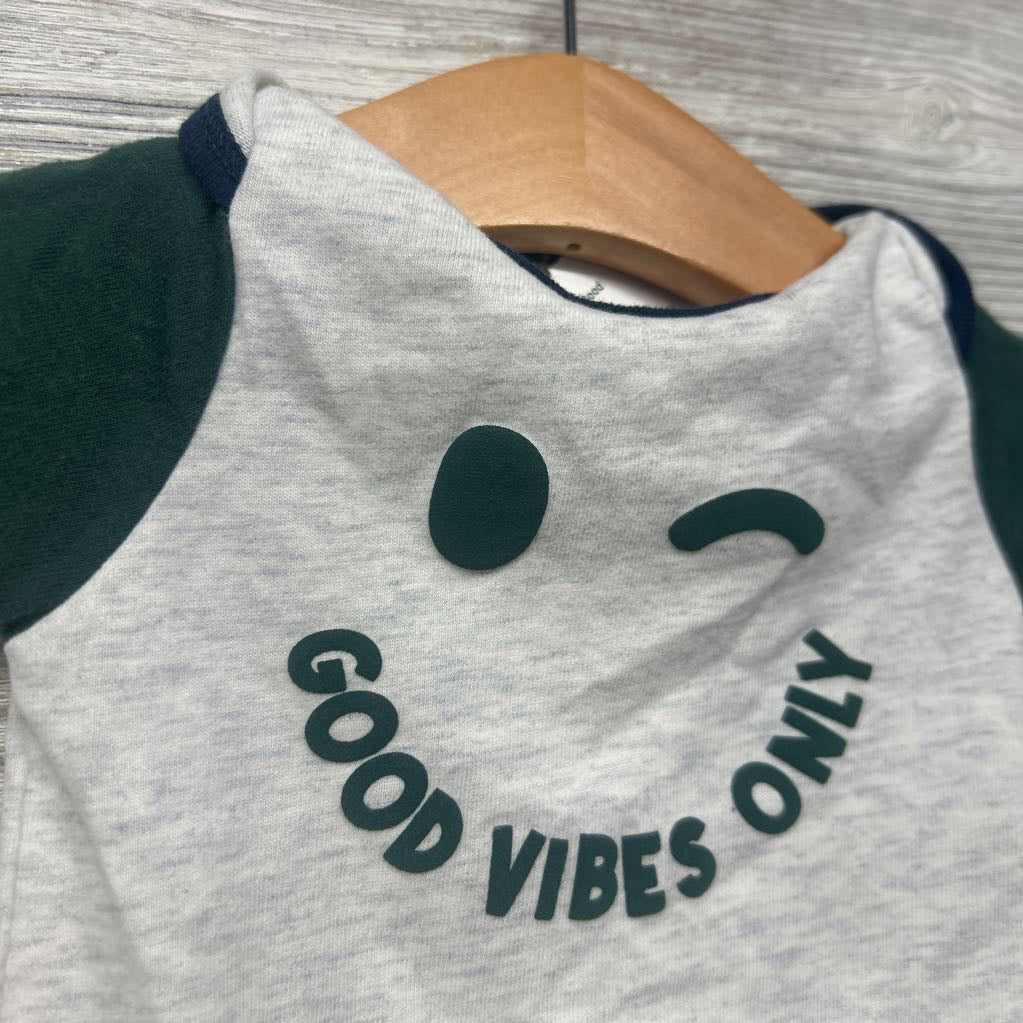 Bodysuit Good Vibes Only 0-3M