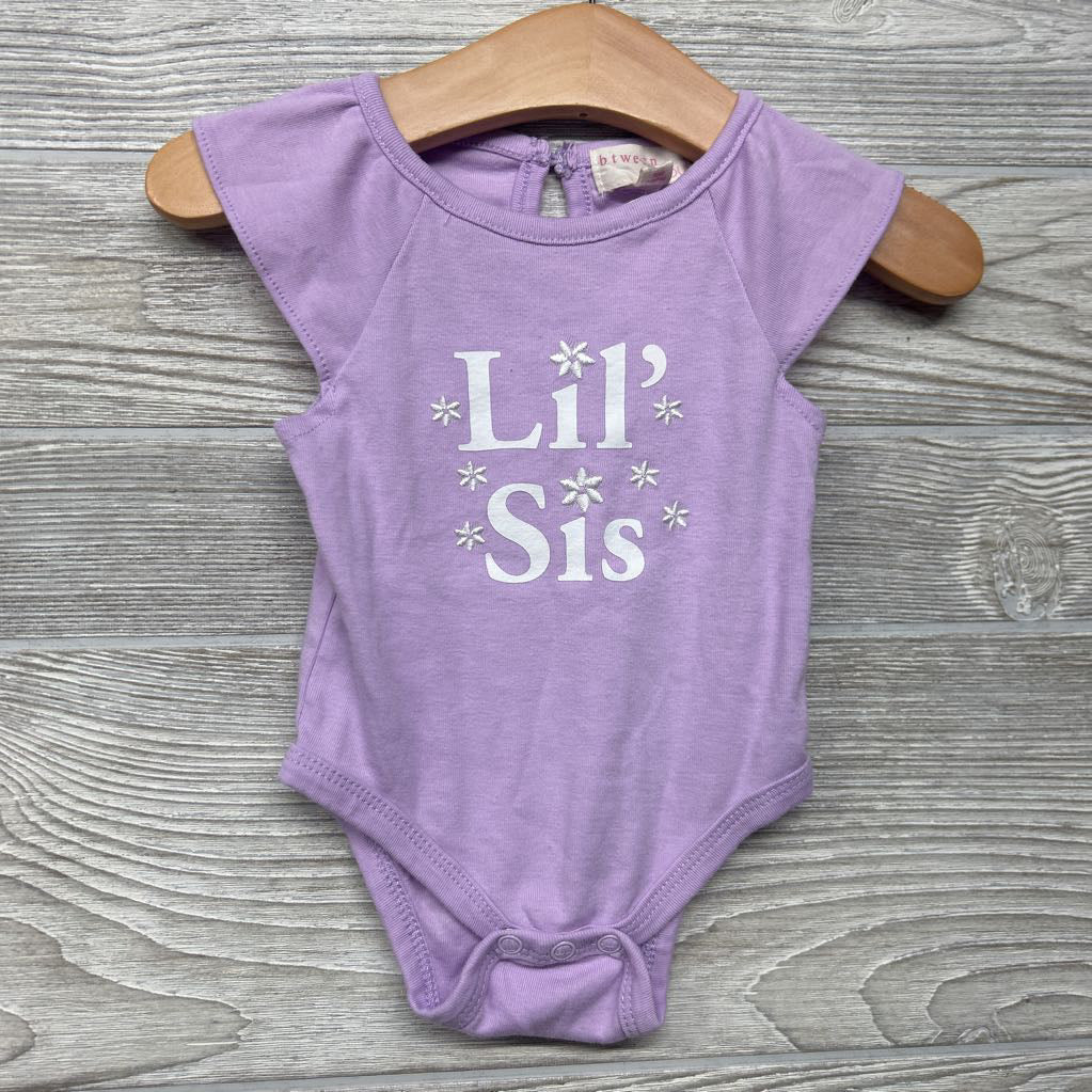 Cap Sleeve Bodysuit Lil' Sis 9M