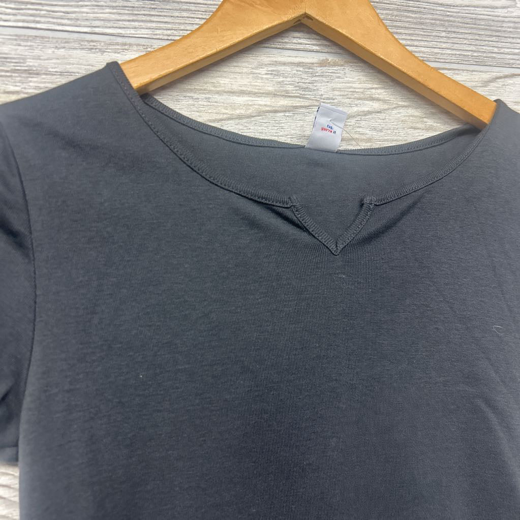 NEW Shirt V Cut Lettuce Trim 10-12 Plus