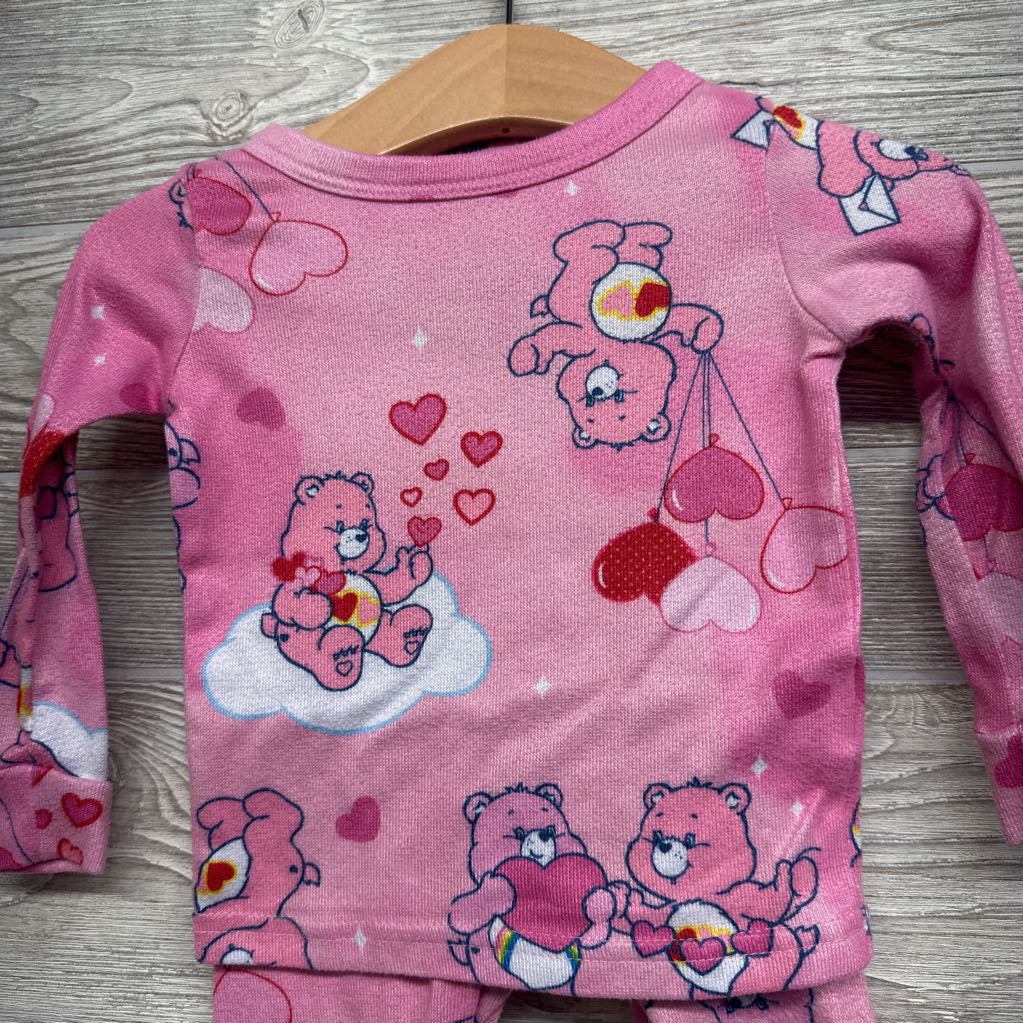 2 Pc LS PJs Heart Balloons 18M