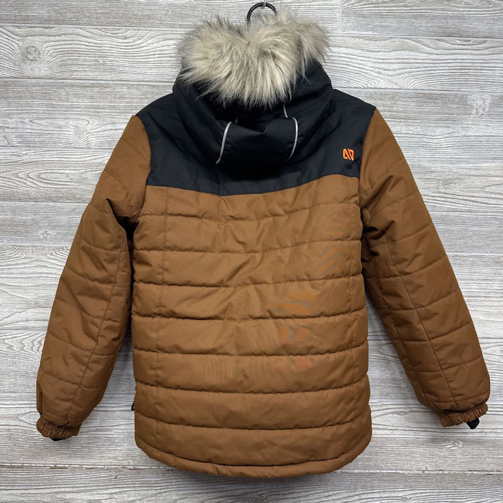 Winter Coat W/ Faux Fur Hood 12