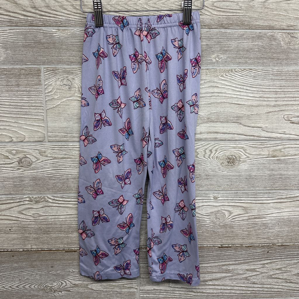 2 Pc LS Button Up PJs Butterflies 4T