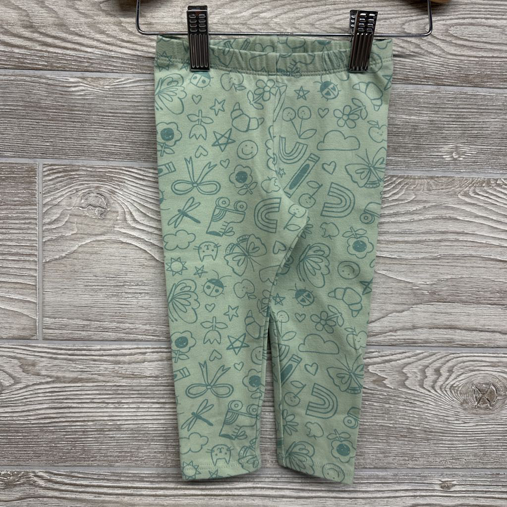 Leggings Flowers Rainbows Butterflies 18M