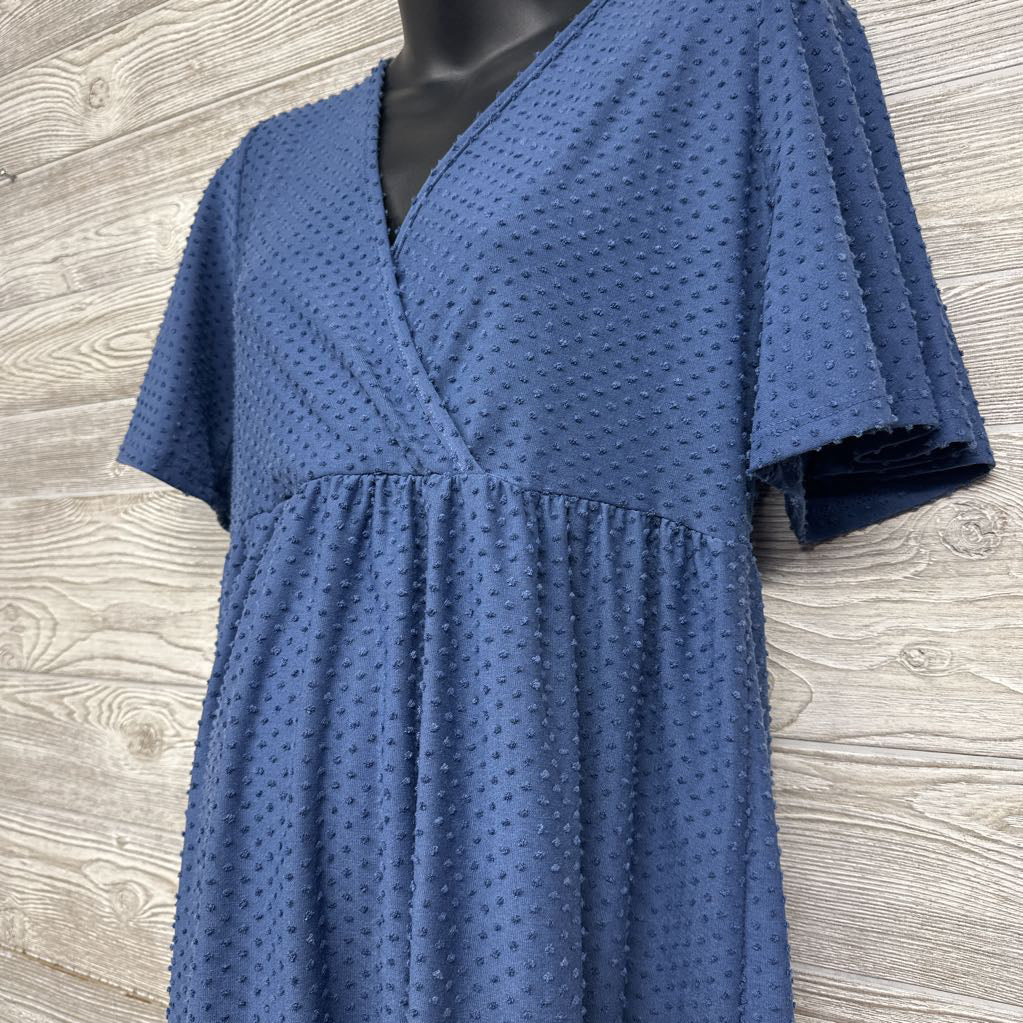 Textured Dots Nursing Dress Large