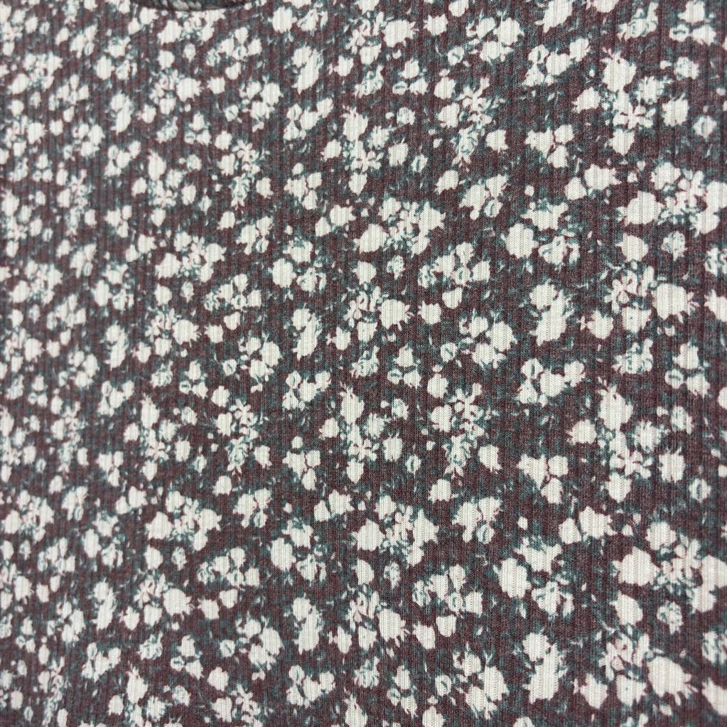 Ribbed Tiered Dress Flowers 10-12