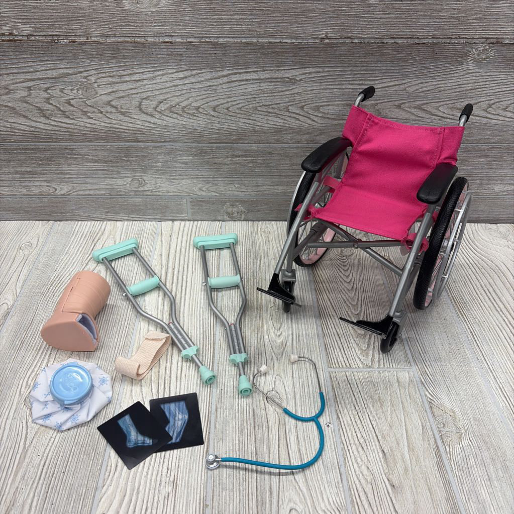 Heels On Wheels 18" Doll Playset
